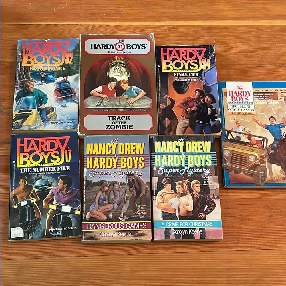 Hardy Boys book lot